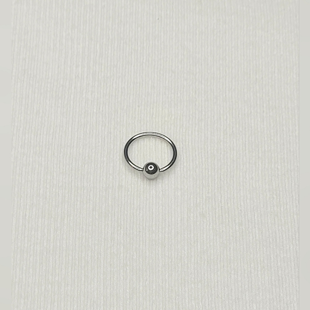 16 Gauge 716 Implant Grade Captive Bead Ring